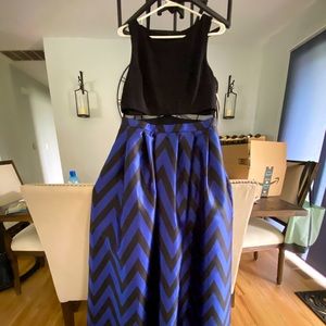Ball gown one piece